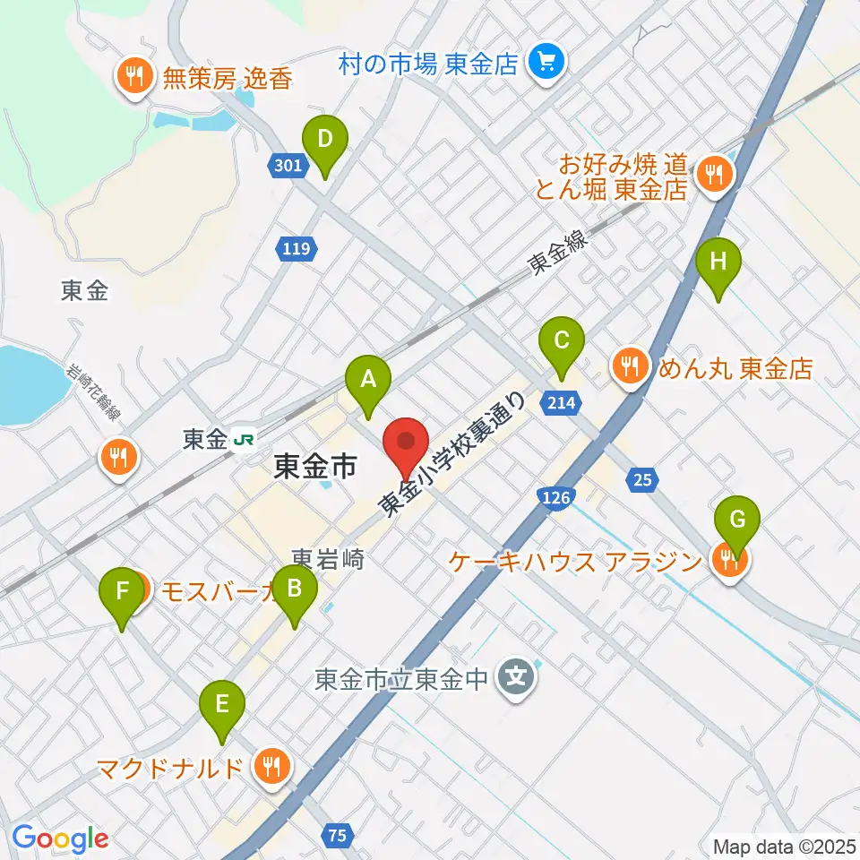 WAVE1周辺のコンビニエンスストア一覧地図