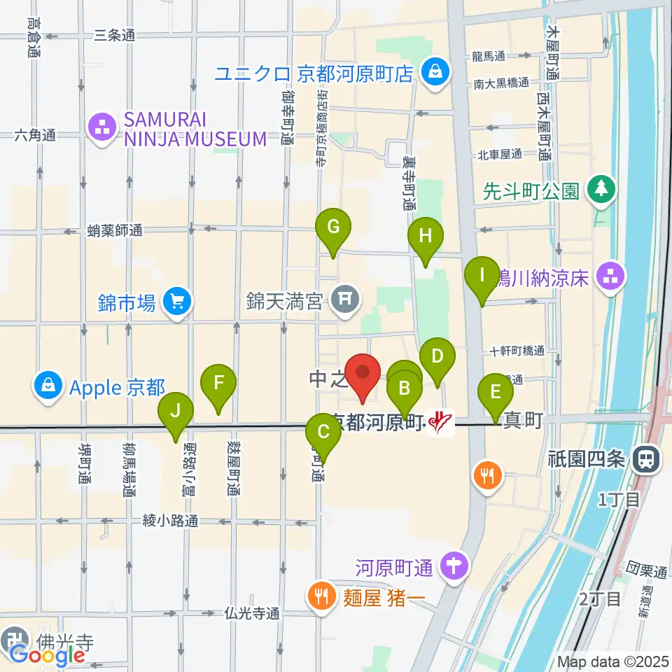 穴沢楽器店周辺のコンビニエンスストア一覧地図