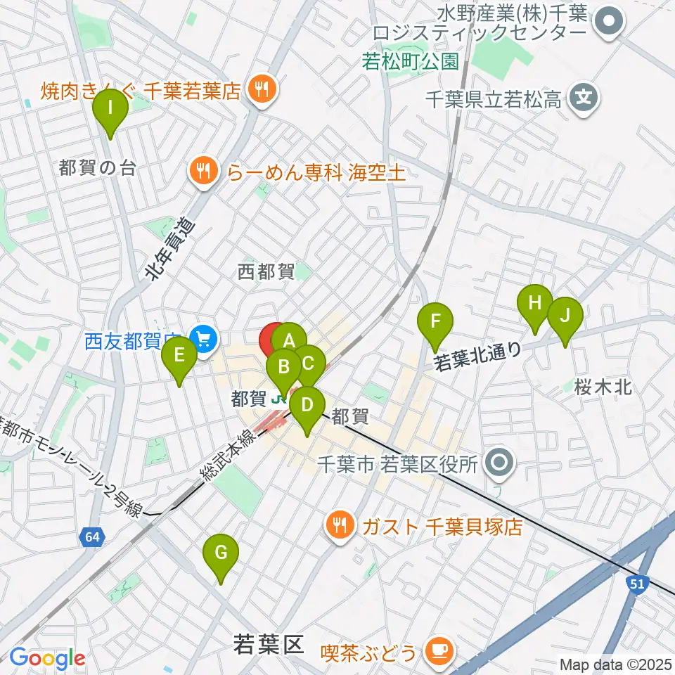 株式会社アイバ楽器周辺のコンビニエンスストア一覧地図
