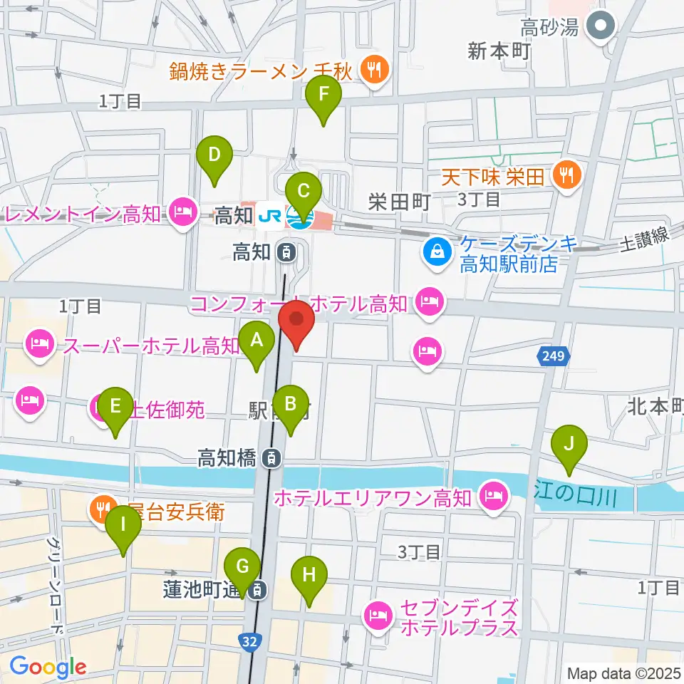 アルペジオ楽器周辺のコンビニエンスストア一覧地図