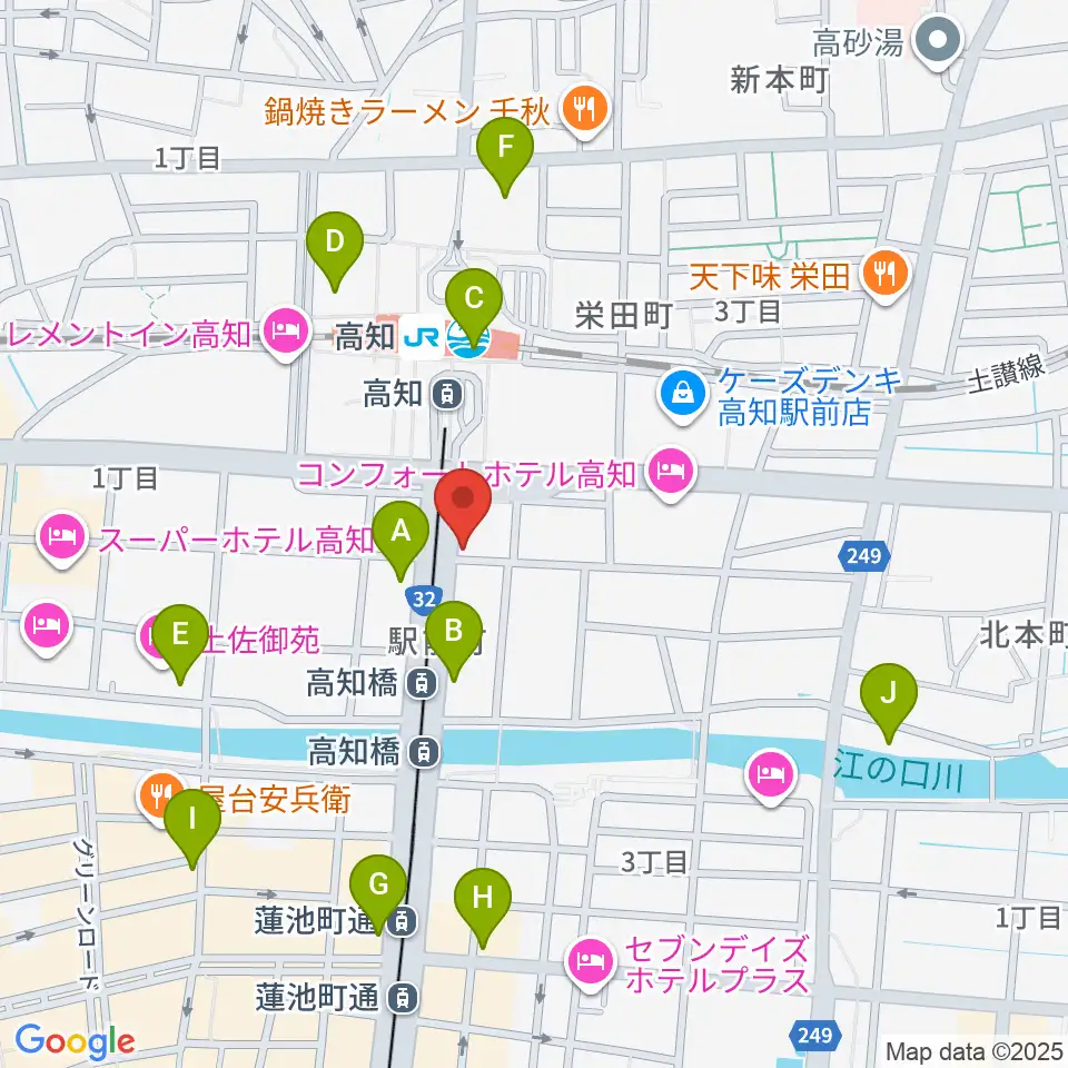 アルペジオ楽器周辺のコンビニエンスストア一覧地図