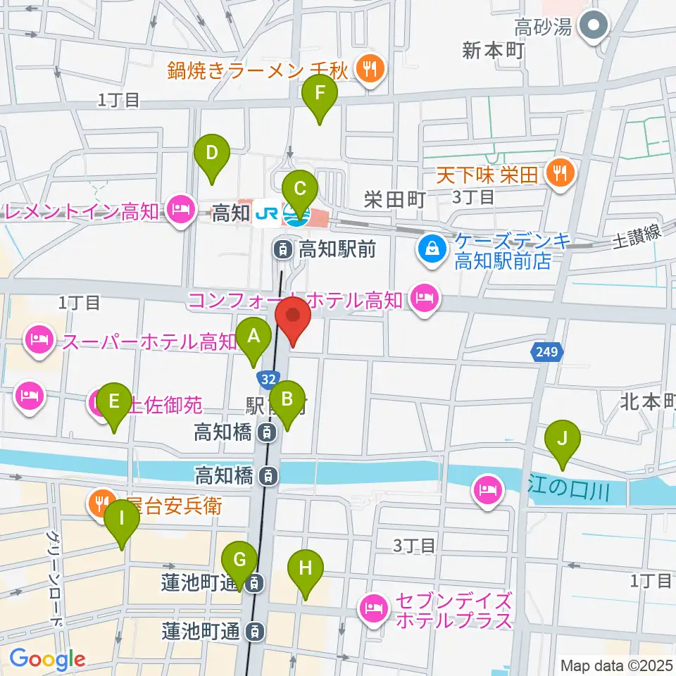 アルペジオ楽器周辺のコンビニエンスストア一覧地図