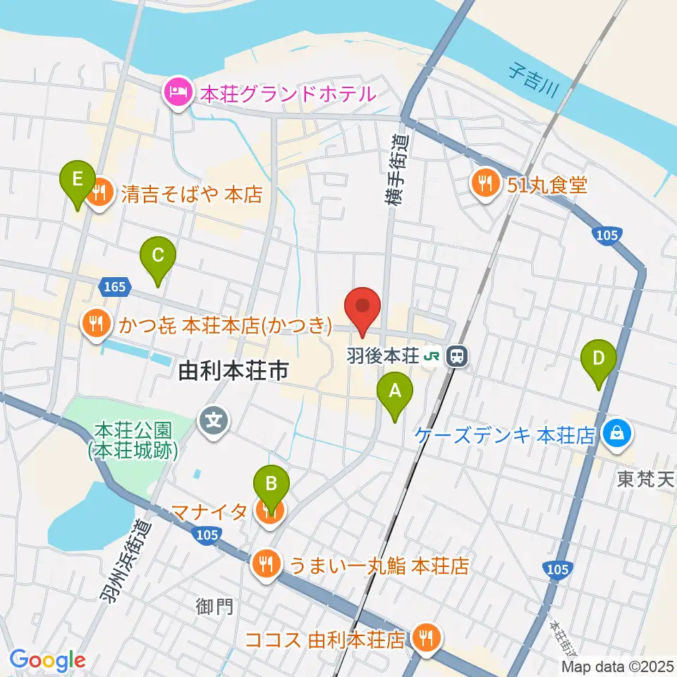 ジプシーワゴン周辺のコンビニエンスストア一覧地図