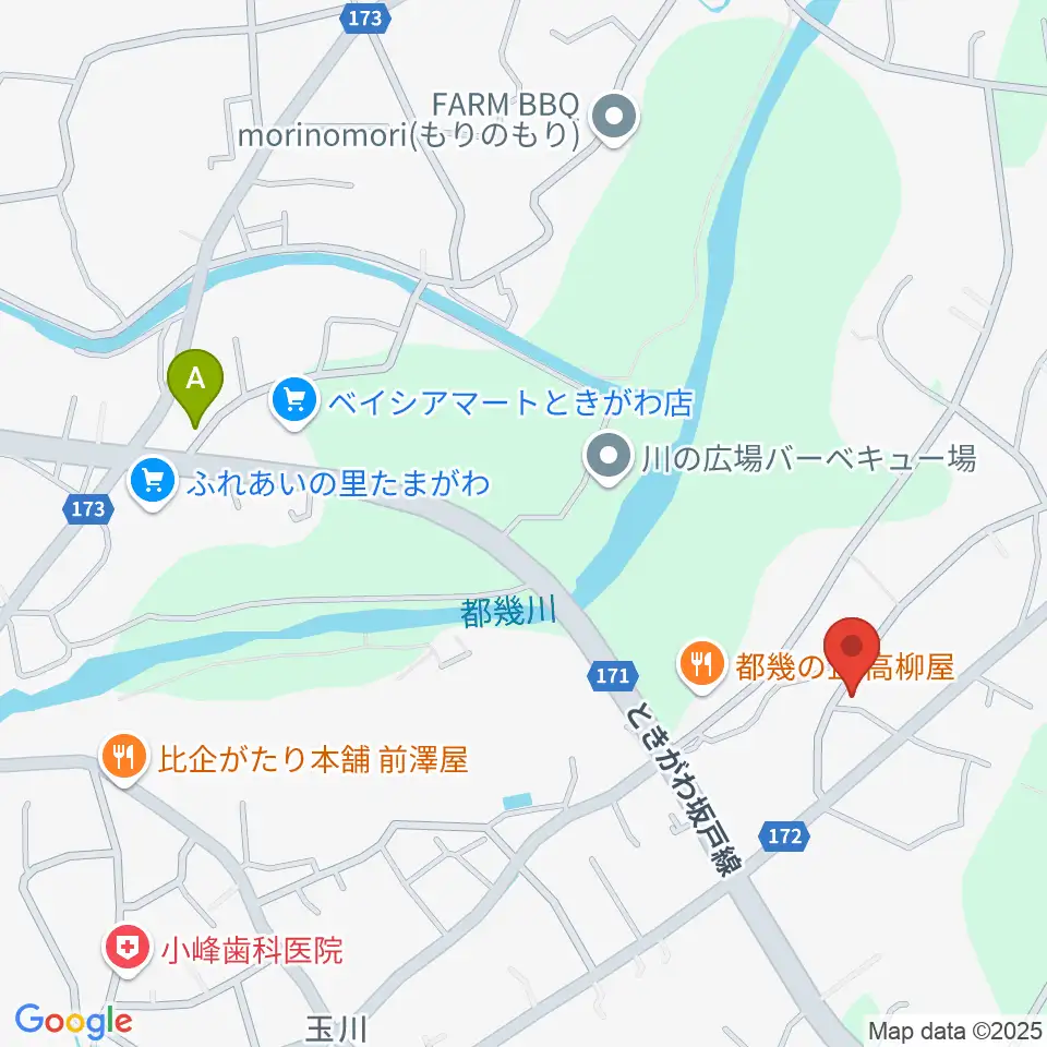 サウンド風雅 埼玉店周辺のコンビニエンスストア一覧地図