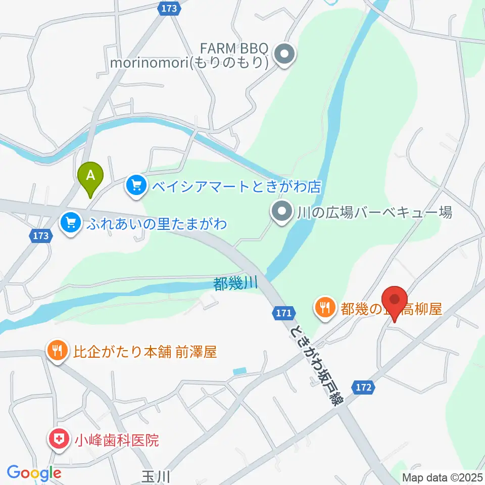 サウンド風雅 埼玉店周辺のコンビニエンスストア一覧地図