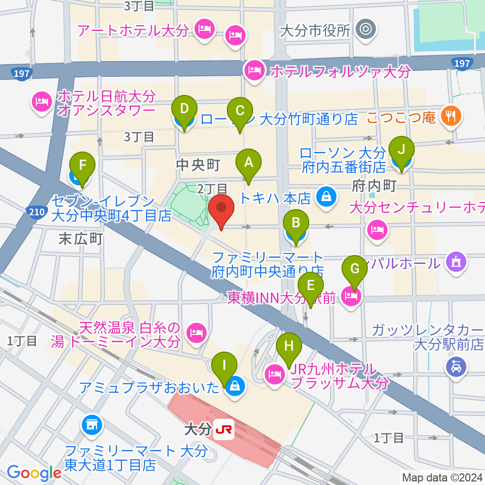 楽器屋のSAKAI周辺のコンビニエンスストア一覧地図