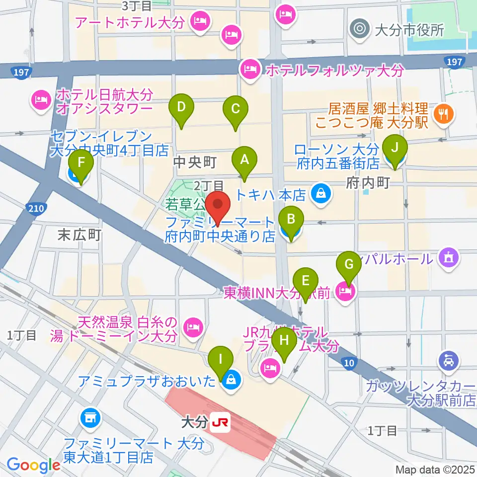 楽器屋のSAKAI周辺のコンビニエンスストア一覧地図