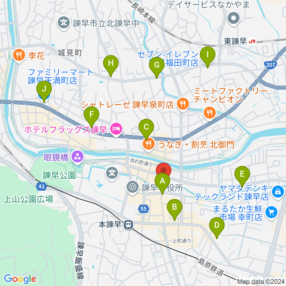 原田楽器周辺のコンビニエンスストア一覧地図