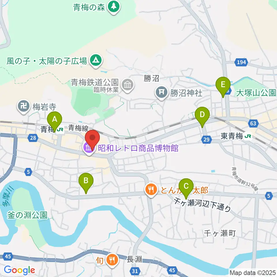 ハリーズエンジニアリング周辺のコンビニエンスストア一覧地図