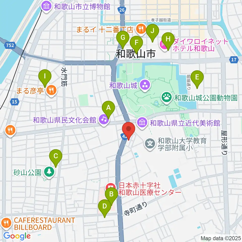 服部楽器周辺のコンビニエンスストア一覧地図
