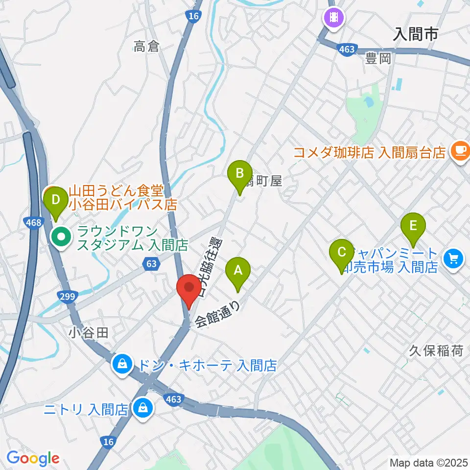 平野楽器周辺のコンビニエンスストア一覧地図