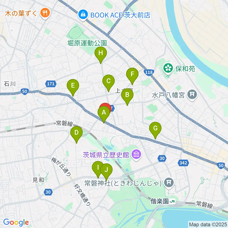 平山ピアノ社周辺のコンビニエンスストア一覧地図