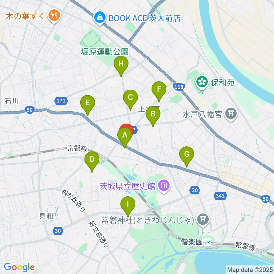 平山ピアノ社周辺のコンビニエンスストア一覧地図