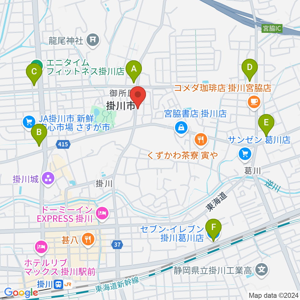 兵藤楽器店周辺のコンビニエンスストア一覧地図