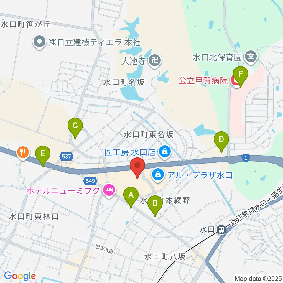 イシオカ楽器周辺のコンビニエンスストア一覧地図