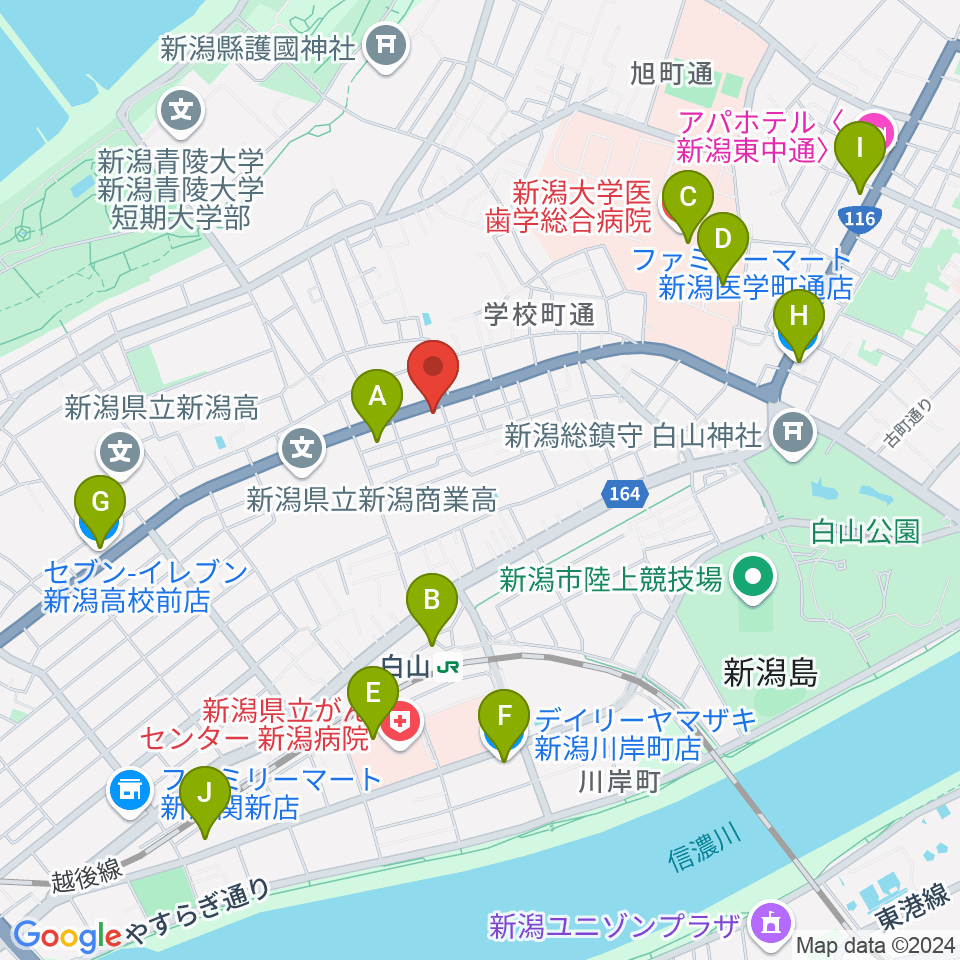 大正琴 琴源周辺のコンビニエンスストア一覧地図