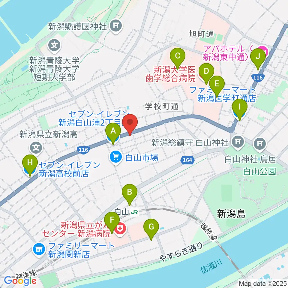 大正琴 琴源周辺のコンビニエンスストア一覧地図