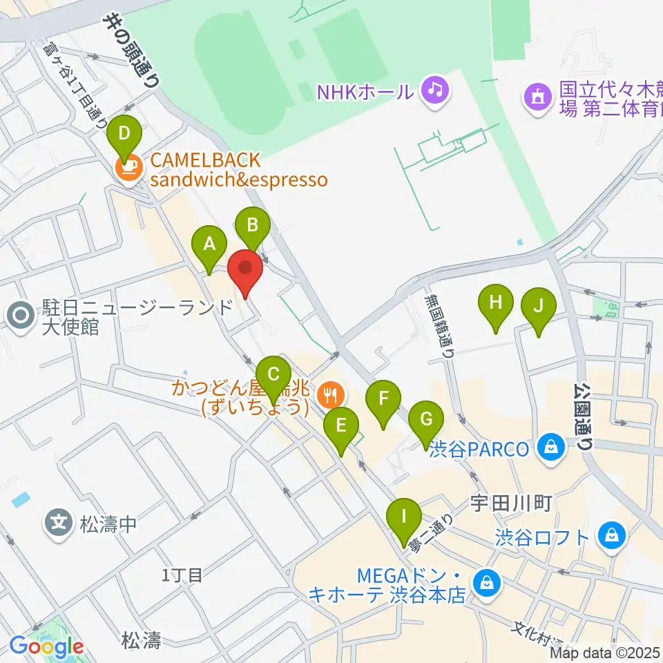 三田村楽器店周辺のコンビニエンスストア一覧地図