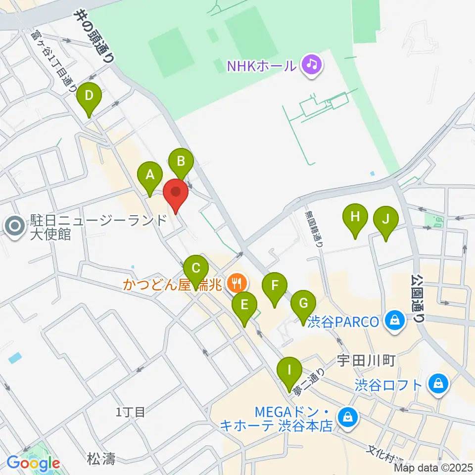 三田村楽器店周辺のコンビニエンスストア一覧地図