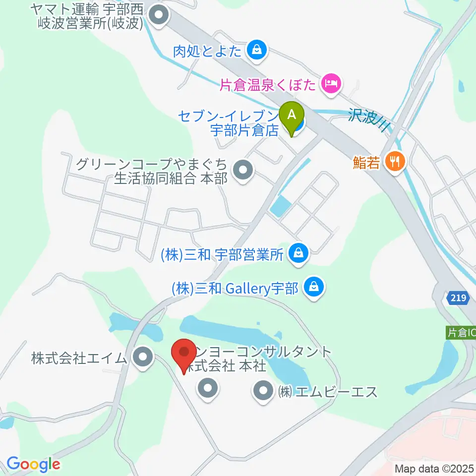 プロビジョンギター周辺のコンビニエンスストア一覧地図