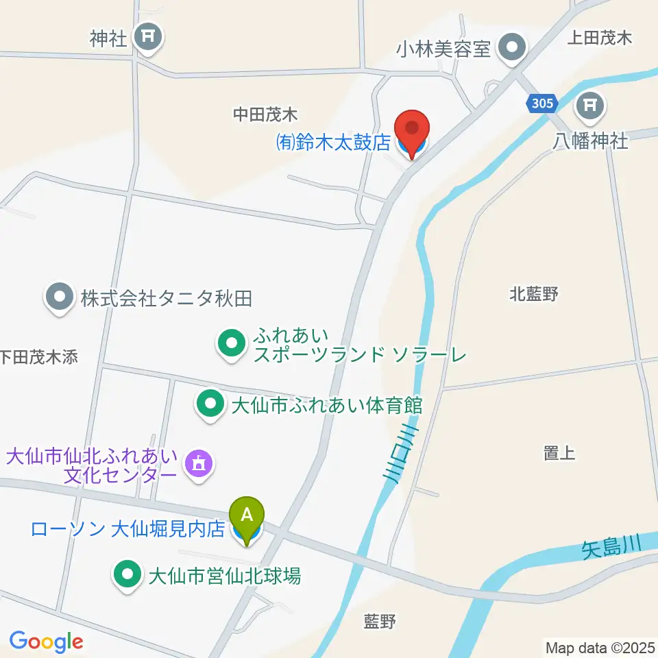 有限会社 鈴木太鼓店周辺のコンビニエンスストア一覧地図