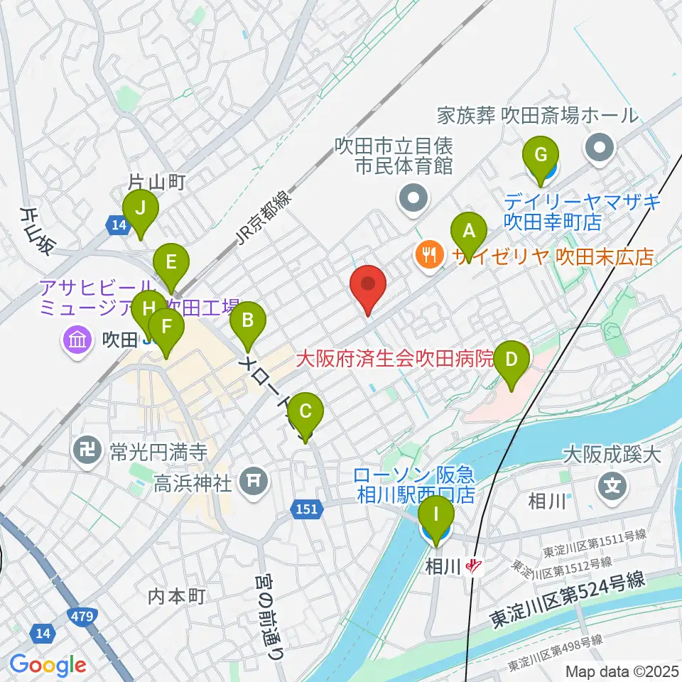 スクープクリエイションワークス周辺のコンビニエンスストア一覧地図