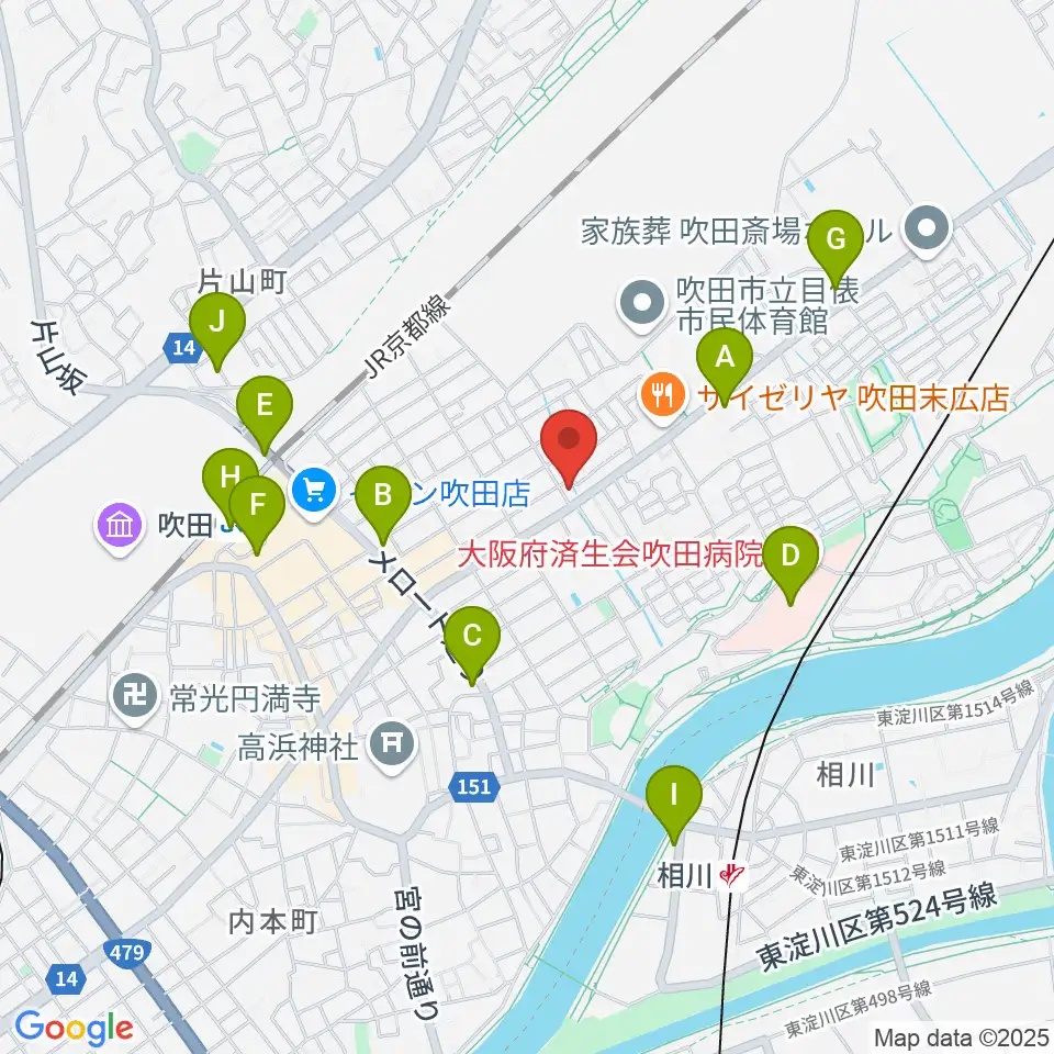 スクープクリエイションワークス周辺のコンビニエンスストア一覧地図
