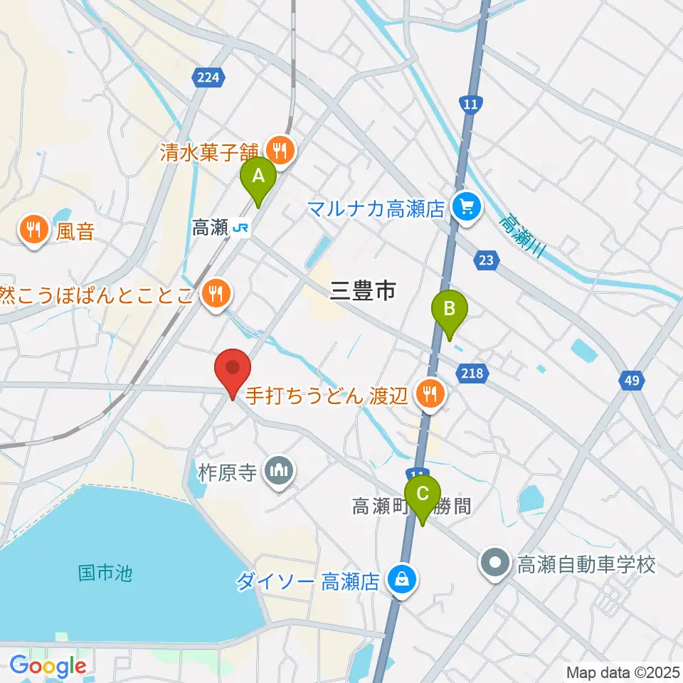 シャープアンドフラット周辺のコンビニエンスストア一覧地図