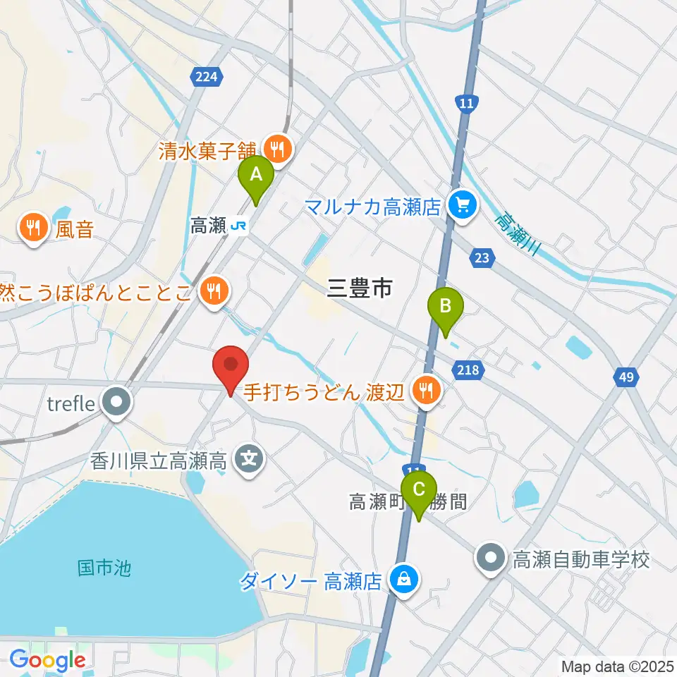 シャープアンドフラット周辺のコンビニエンスストア一覧地図
