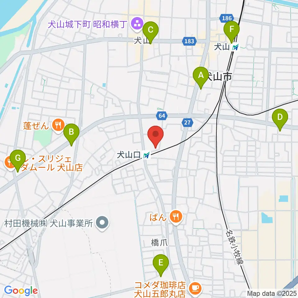 真和楽器周辺のコンビニエンスストア一覧地図