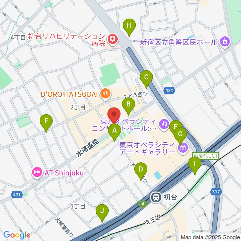 レオミュージック周辺のコンビニエンスストア一覧地図