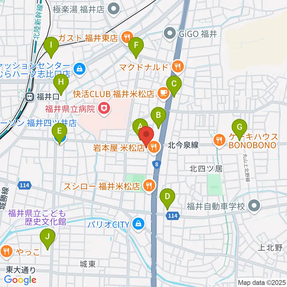 鳥山楽器周辺のコンビニエンスストア一覧地図