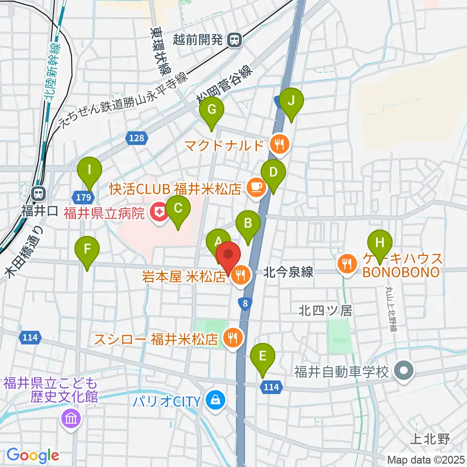 鳥山楽器周辺のコンビニエンスストア一覧地図