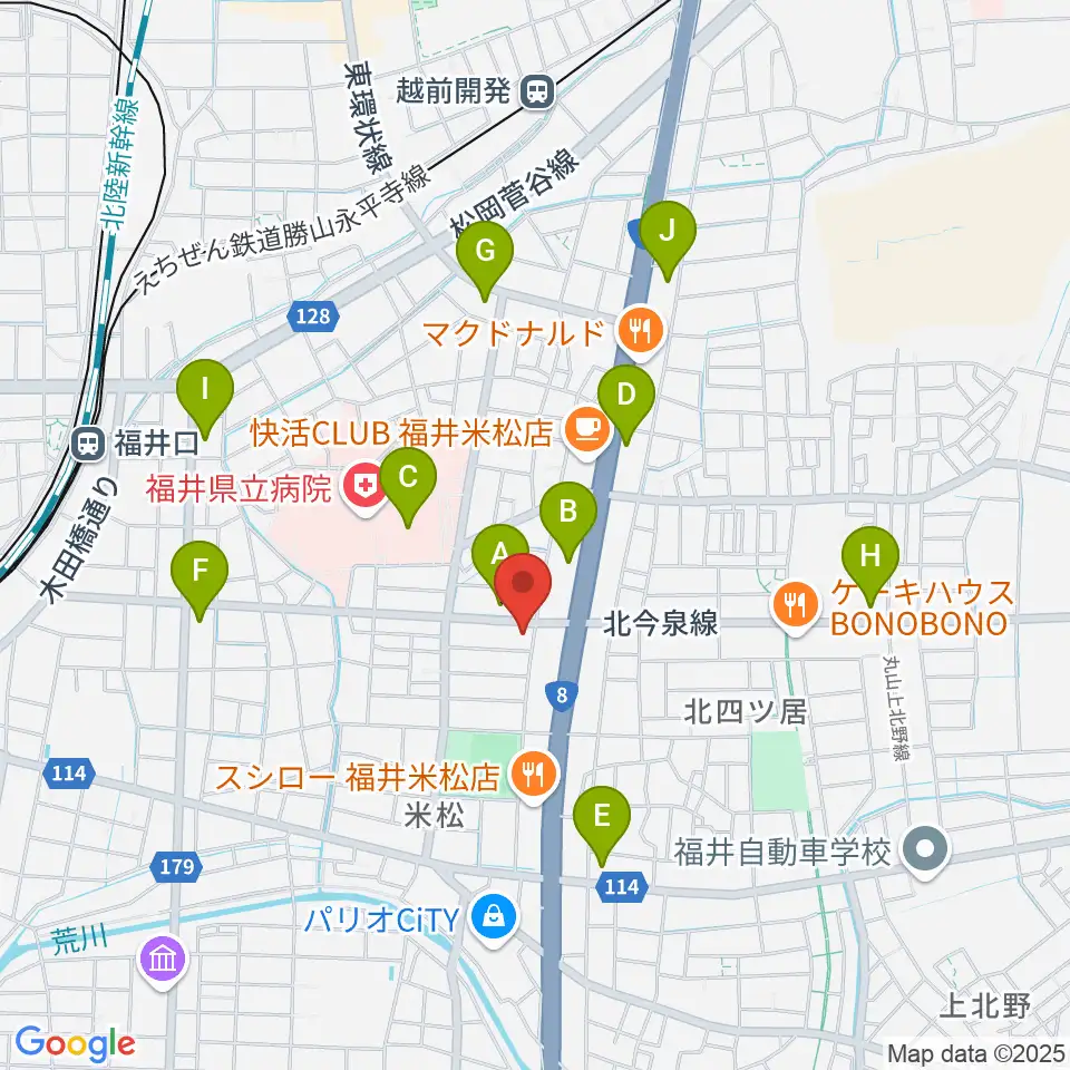鳥山楽器周辺のコンビニエンスストア一覧地図