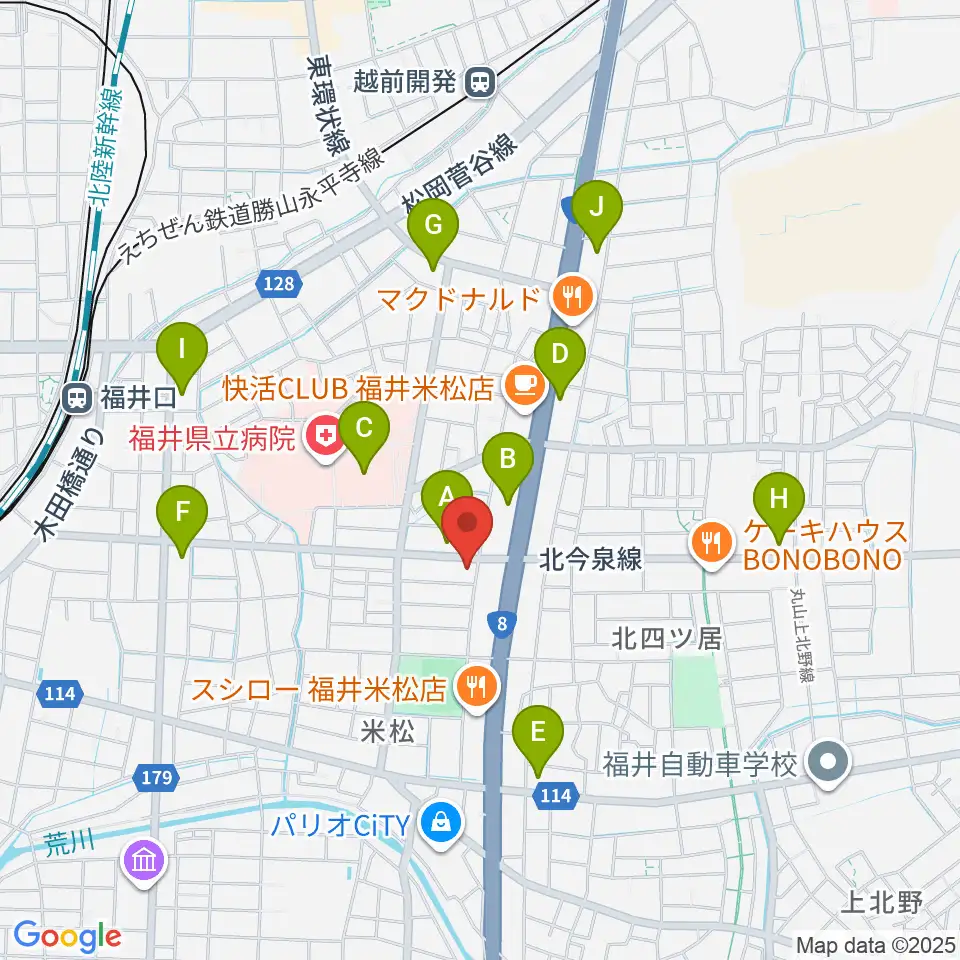 鳥山楽器周辺のコンビニエンスストア一覧地図