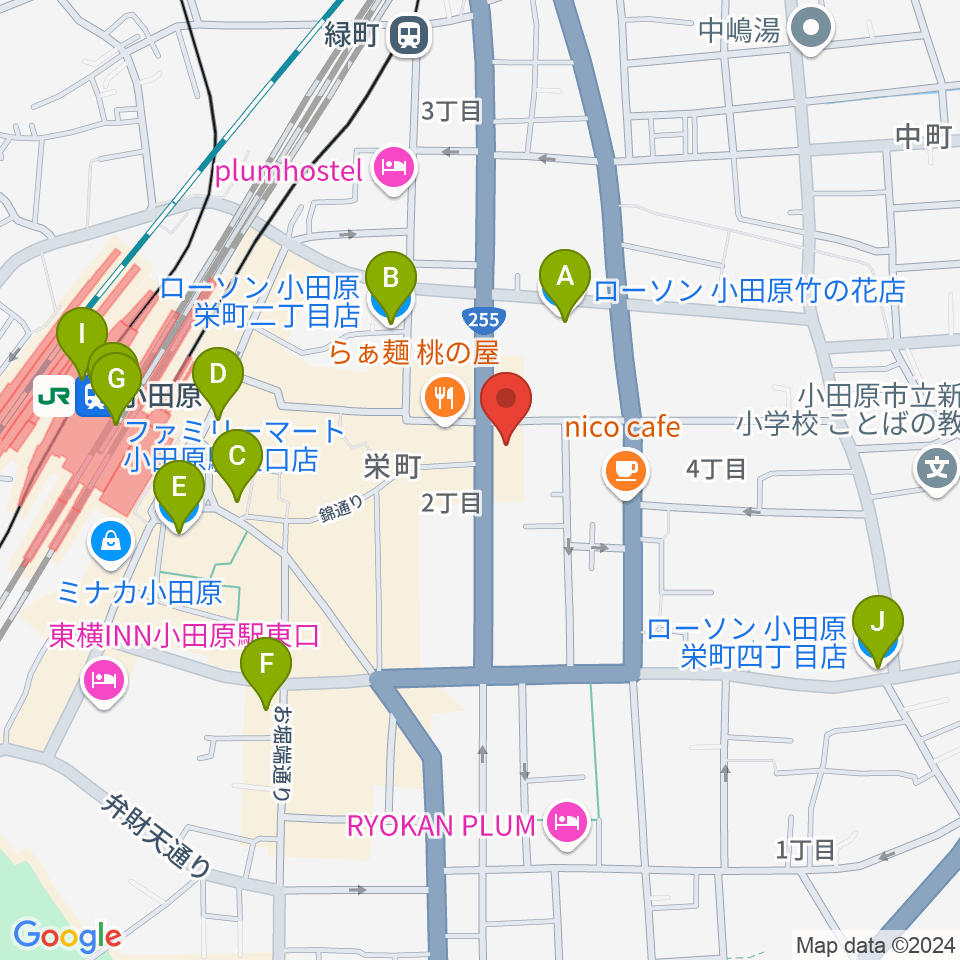 大村楽器店リベルテ大村周辺のコンビニエンスストア一覧地図