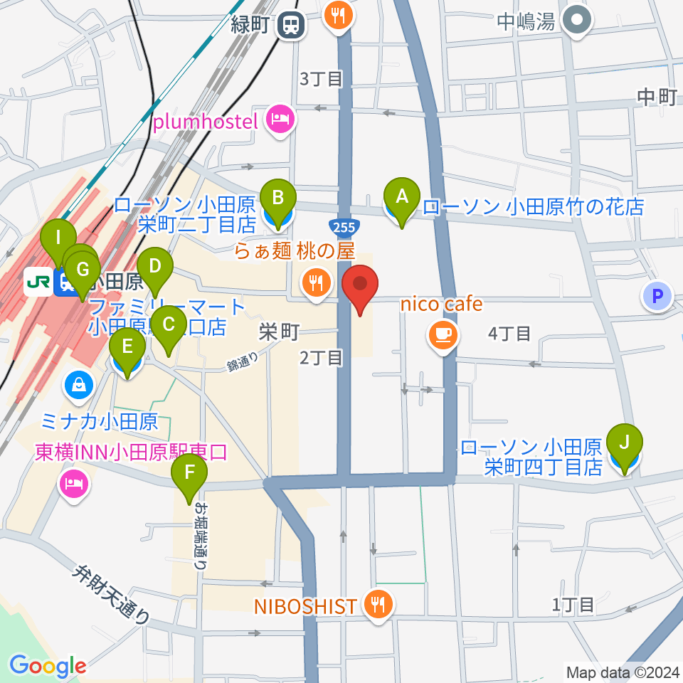 大村楽器店リベルテ大村周辺のコンビニエンスストア一覧地図