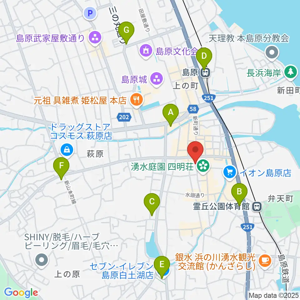 横浜屋周辺のコンビニエンスストア一覧地図