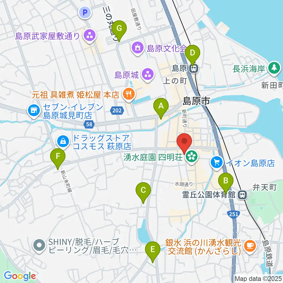 横浜屋周辺のコンビニエンスストア一覧地図