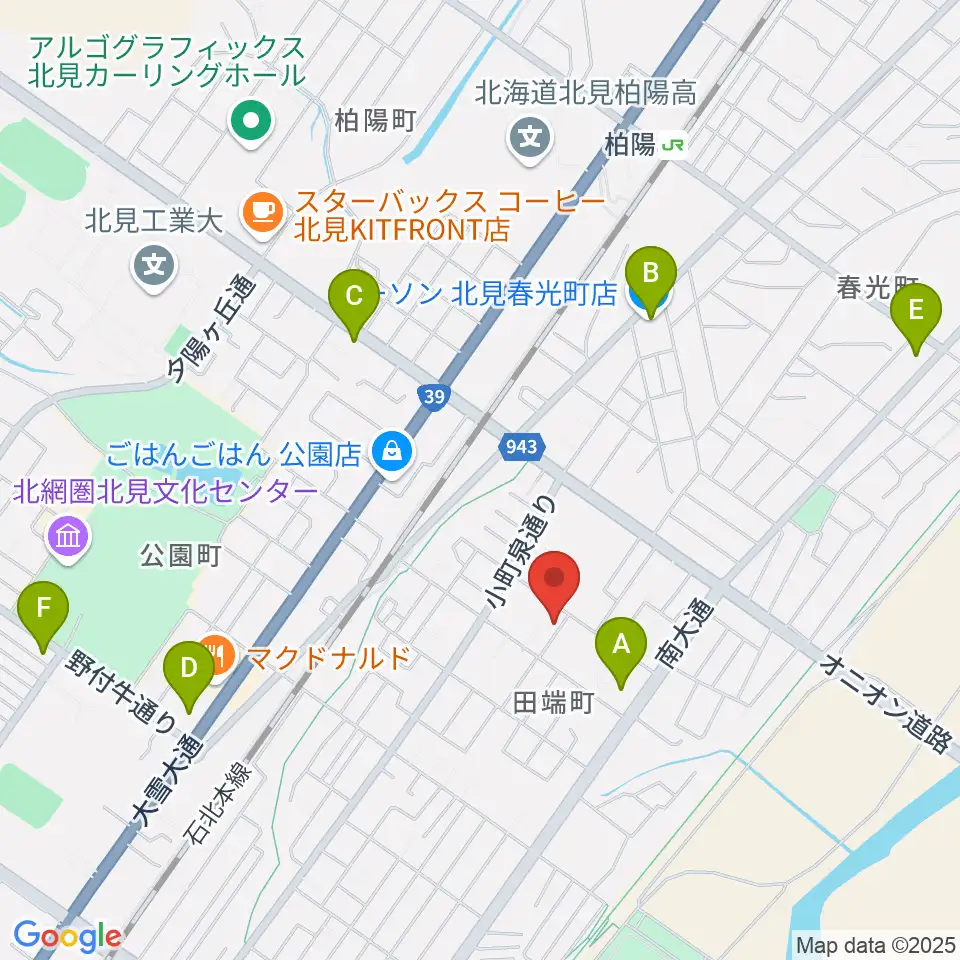 Yuary Guitars周辺のコンビニエンスストア一覧地図