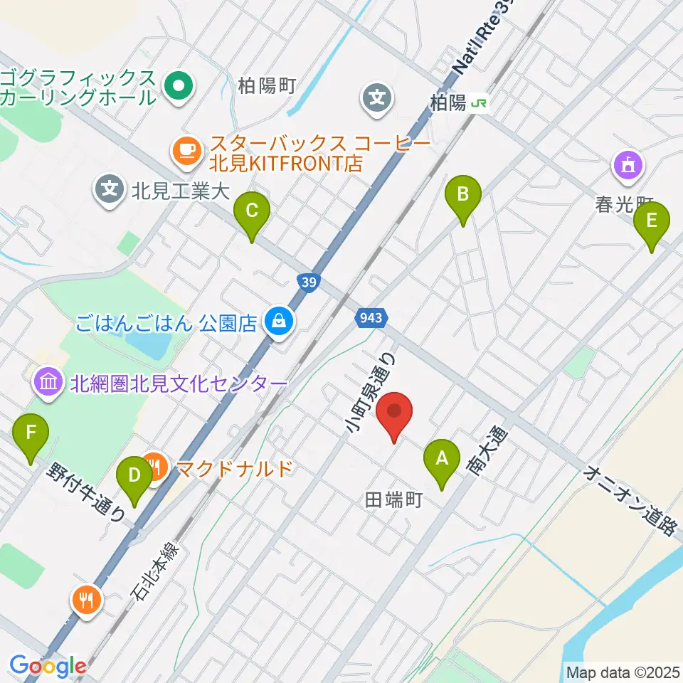 Yuary Guitars周辺のコンビニエンスストア一覧地図