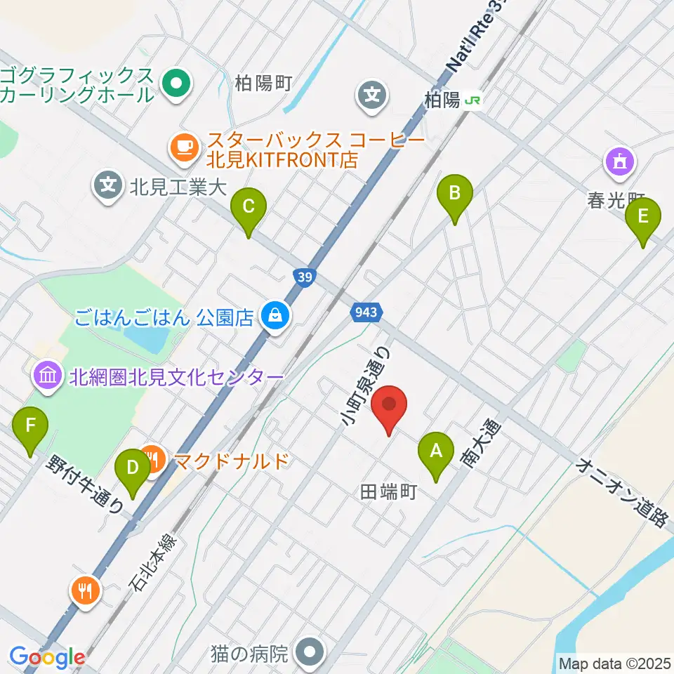 Yuary Guitars周辺のコンビニエンスストア一覧地図