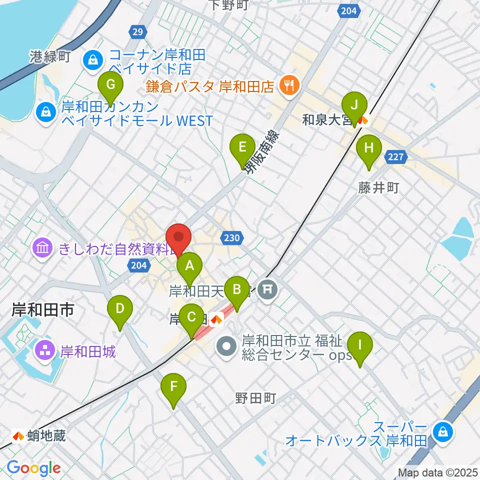 ウクレレショップ オハナ周辺のコンビニエンスストア一覧地図