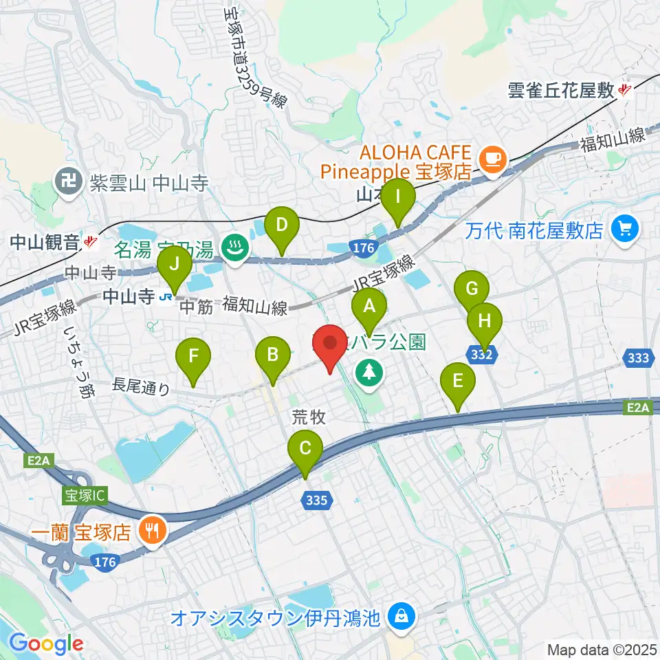 大阪芸術大学短期大学部メディア・芸術学科周辺のコンビニエンスストア一覧地図