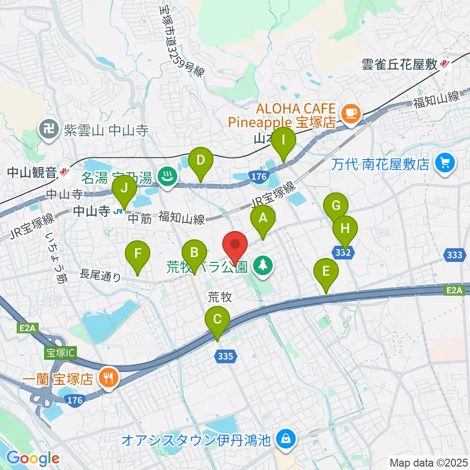 大阪芸術大学短期大学部メディア・芸術学科周辺のコンビニエンスストア一覧地図