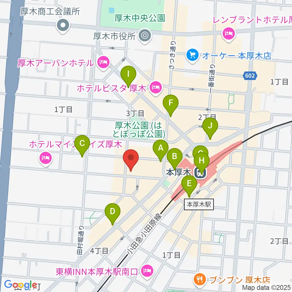 メロディ会周辺のコンビニエンスストア一覧地図