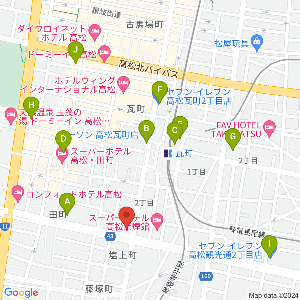 studio SUMUS周辺のコンビニエンスストア一覧地図