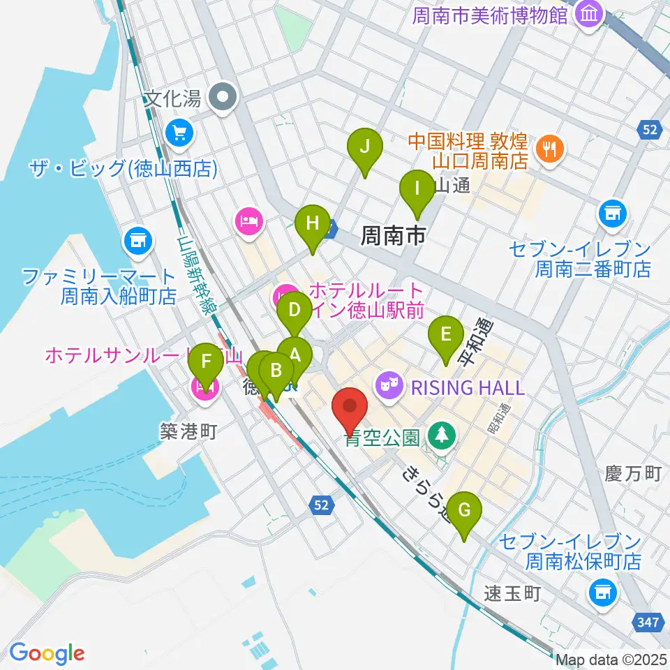 株式会社シンフォニー周辺のコンビニエンスストア一覧地図