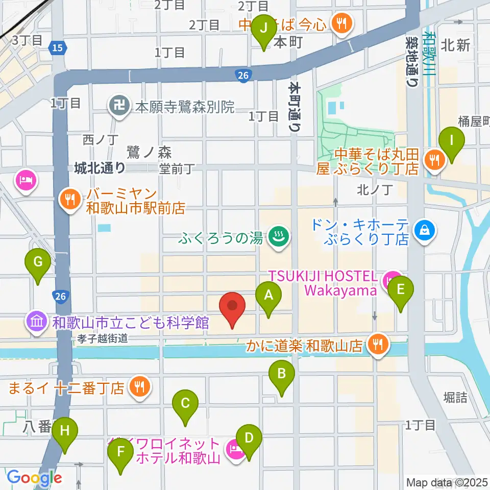 スタジオツインスターズ周辺のコンビニエンスストア一覧地図