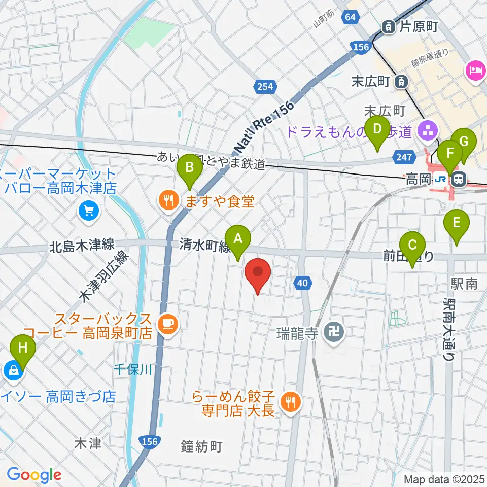 管楽器専門店ウィンズラボ周辺のコンビニエンスストア一覧地図